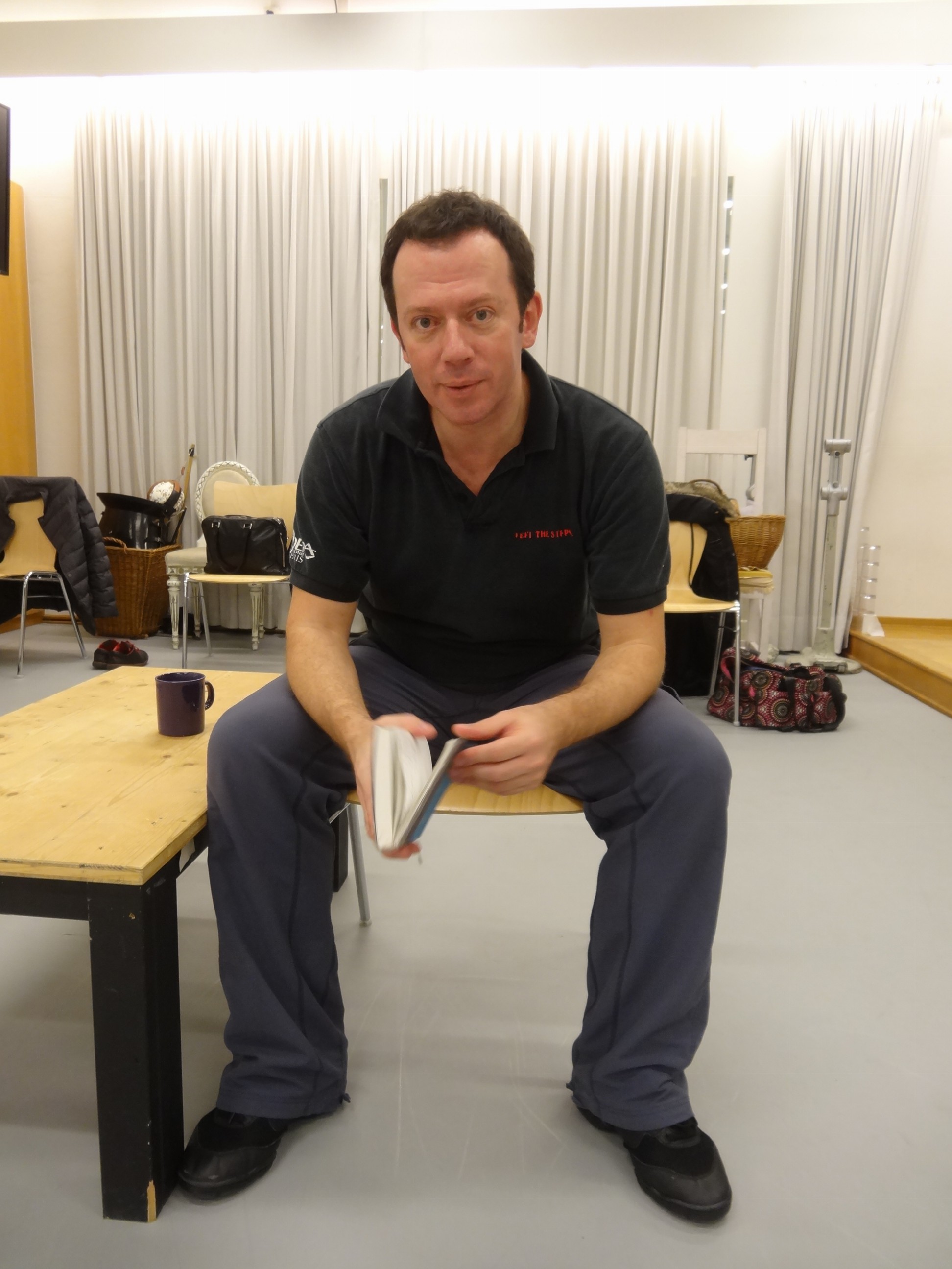 Im Probensaal mit dem Choreografen Alexei Ratmansky 