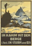 Filmplakat: Der Kampf mit dem Berge Bild: Deutscher Alpenverein